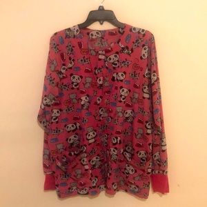 uniform advantage size large scrub jacket